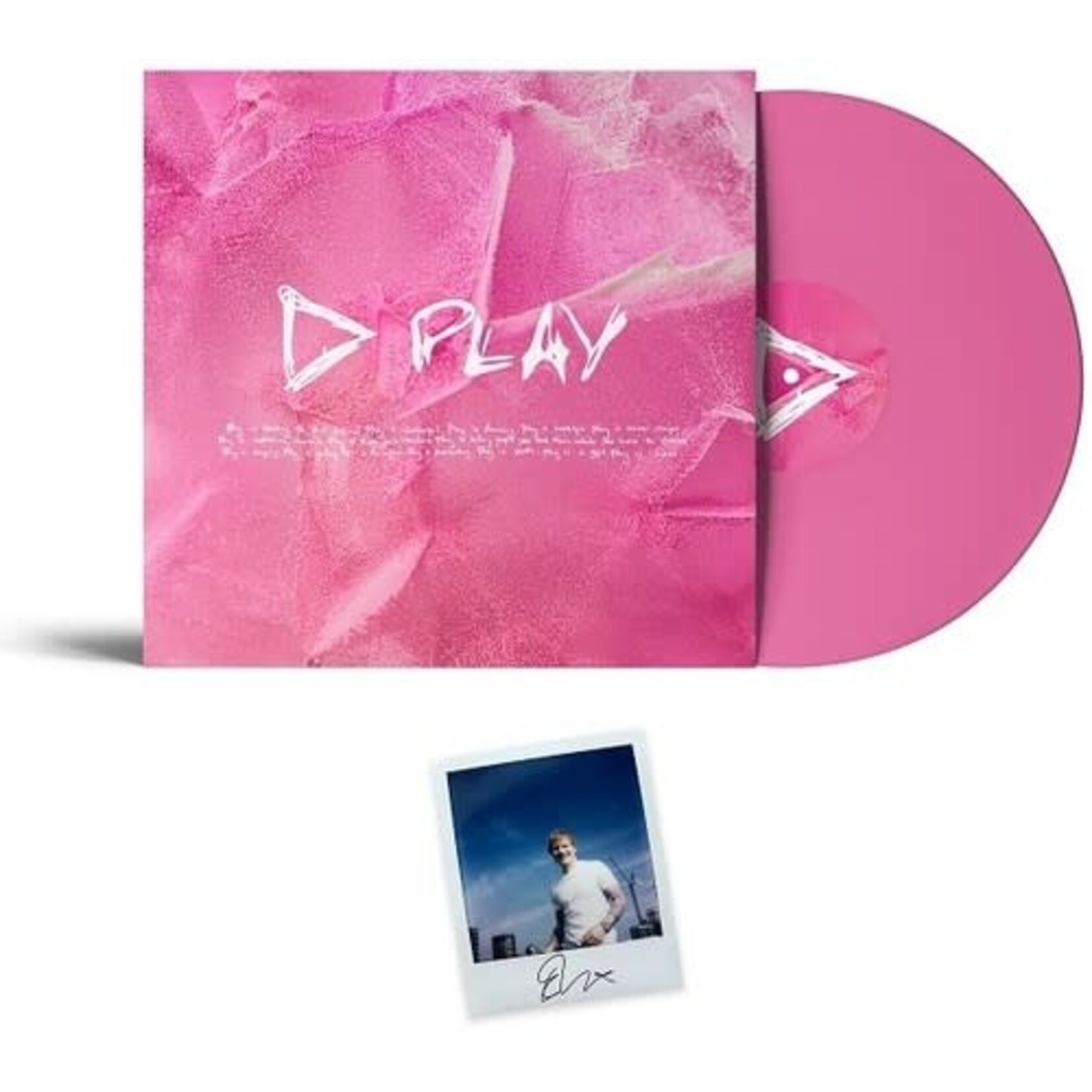 Atlantic Ed Sheeran - Play (LP+SIGNED Polaroid) [IEX Pink]