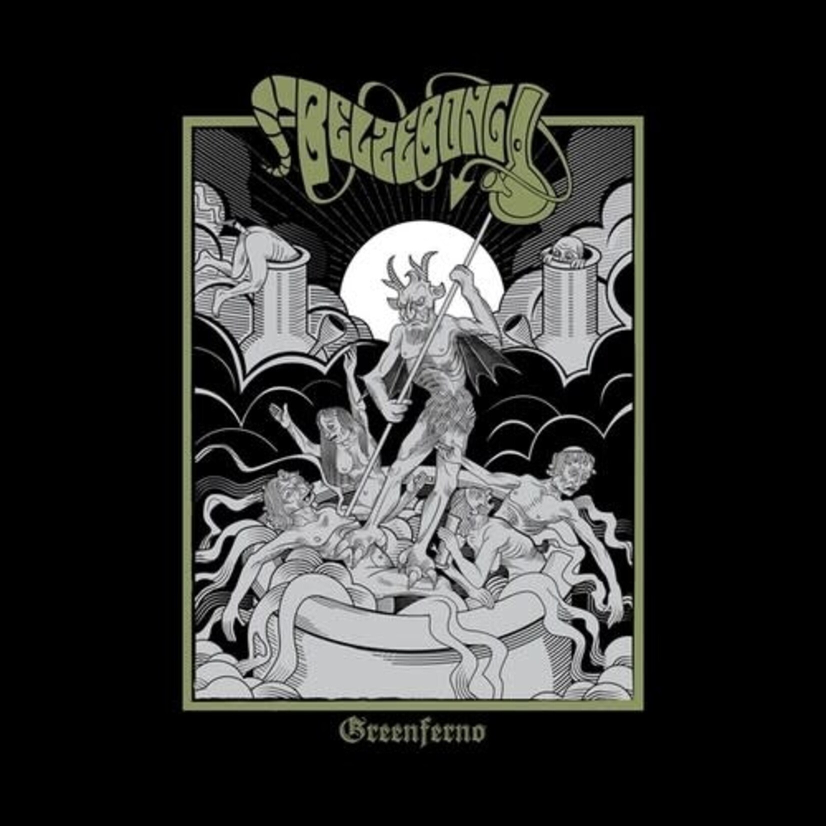 Heavy Psych Sounds PRE-ORDER 10/17/25 | Belzebong - Greenferno (LP) [Green]