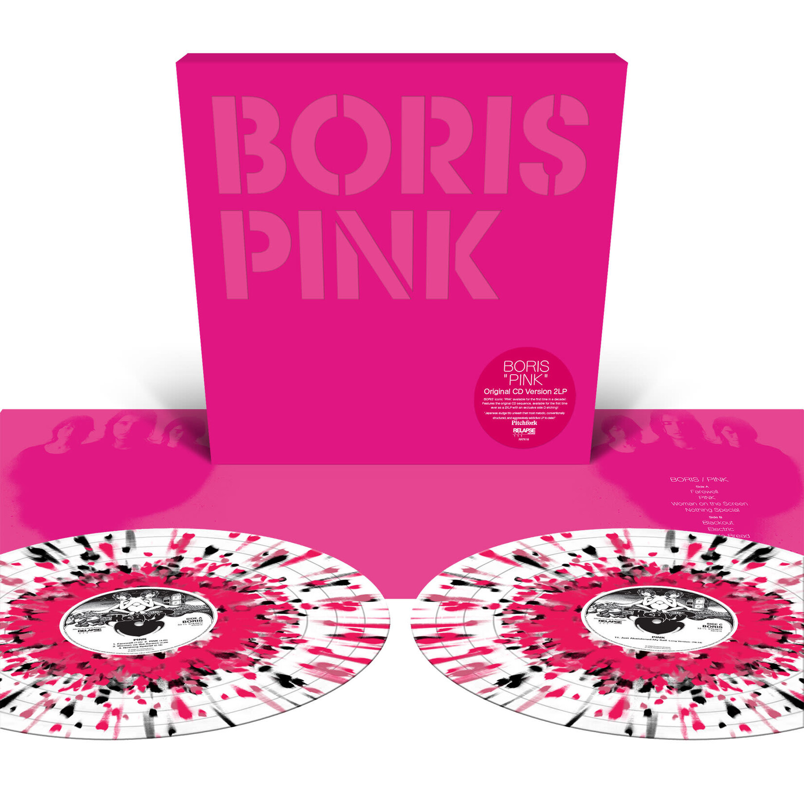 Relapse Boris - Pink (2LP) [20th Splatter]