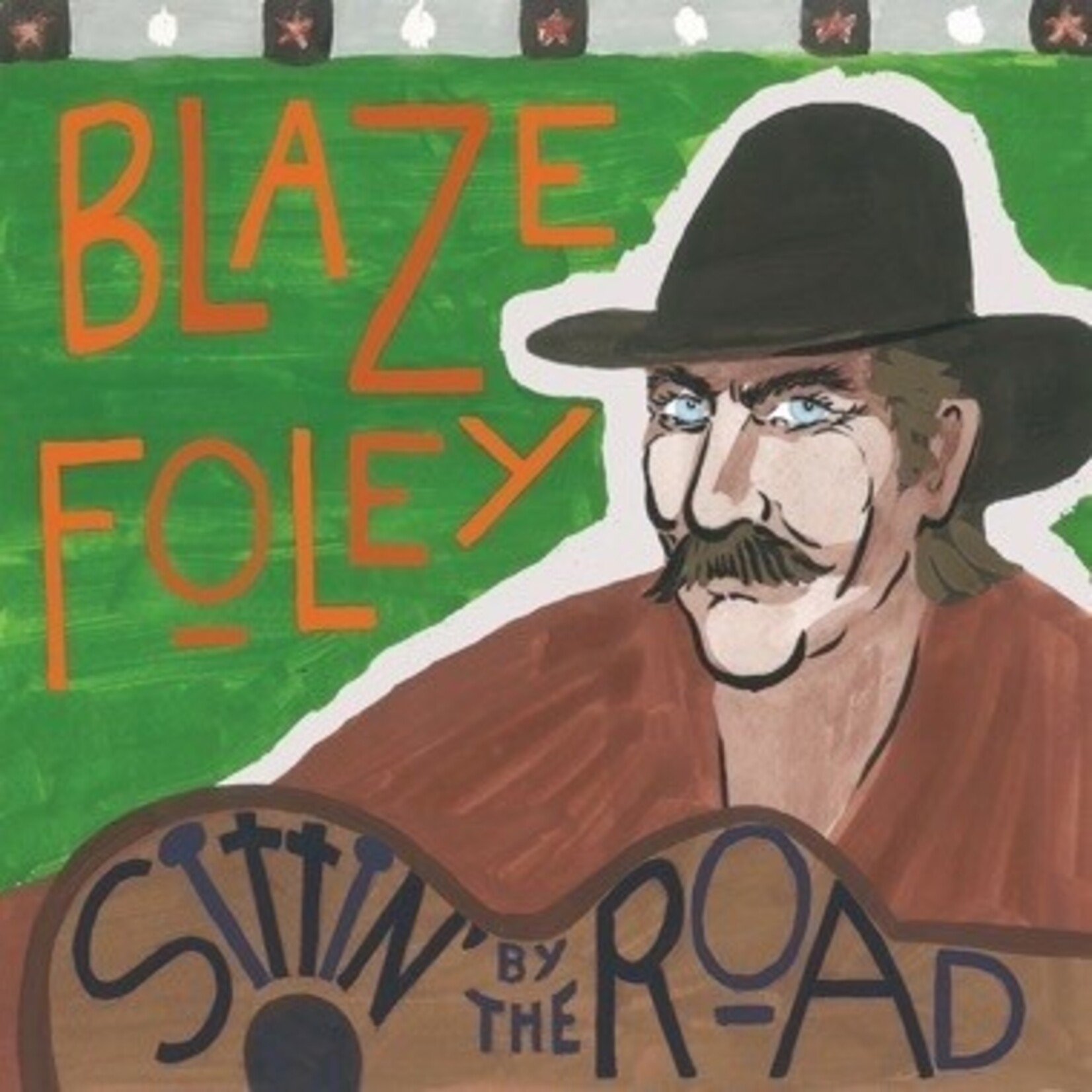 Blaze Foley - Sittin' by the Road (LP) [Midnight Blue Splatter]