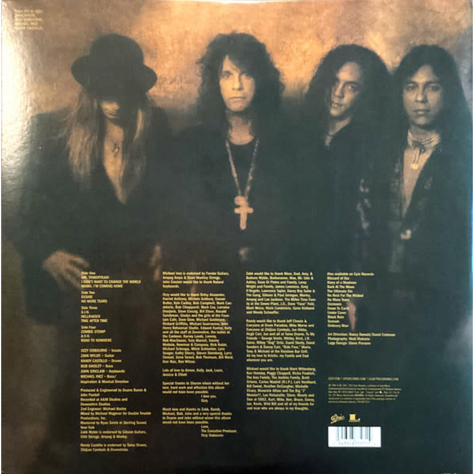 Sony Ozzy Osbourne - No More Tears (2LP)