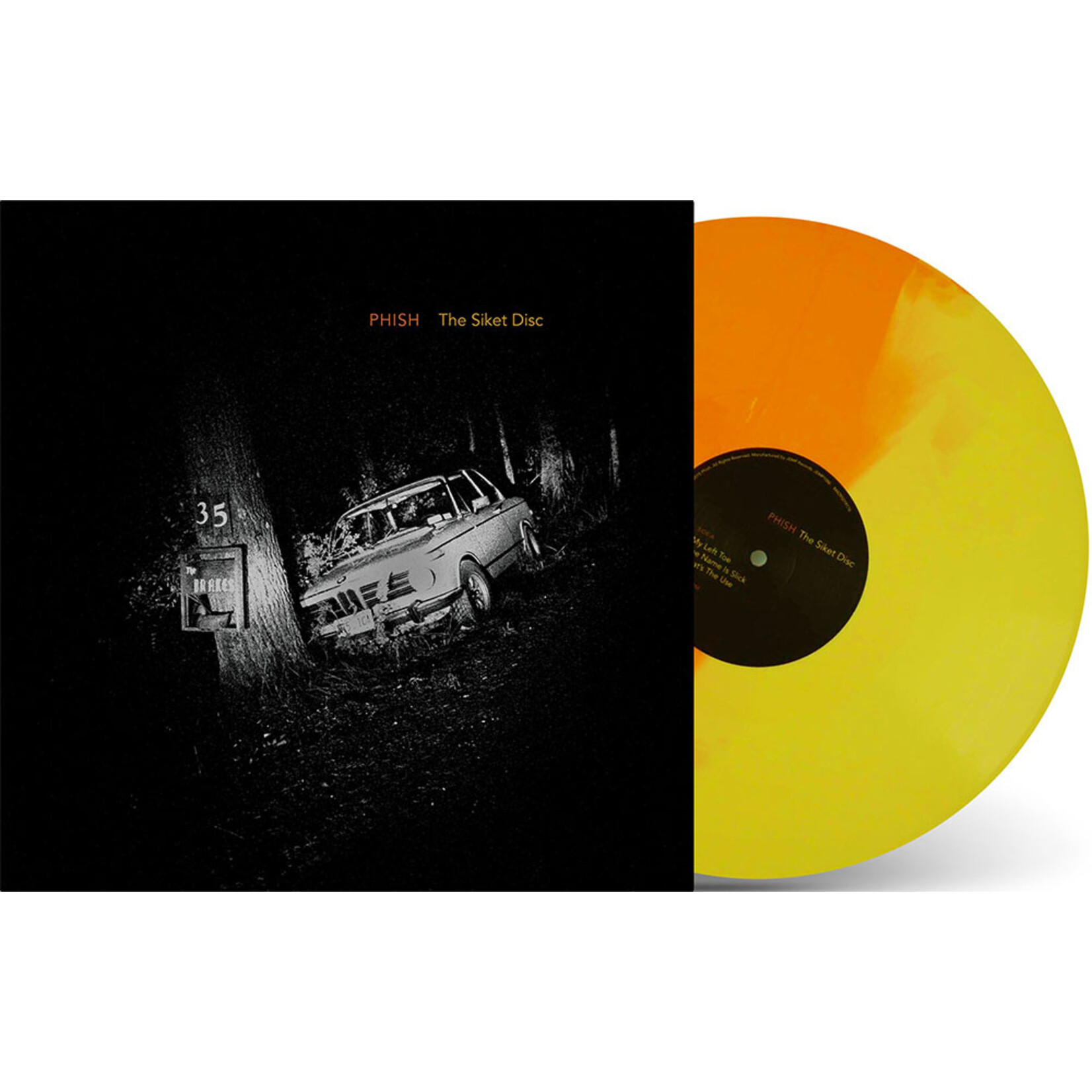 Jemp Phish - The Siket Disc: Albert Pressing (LP) [Yellow/Orange Split]