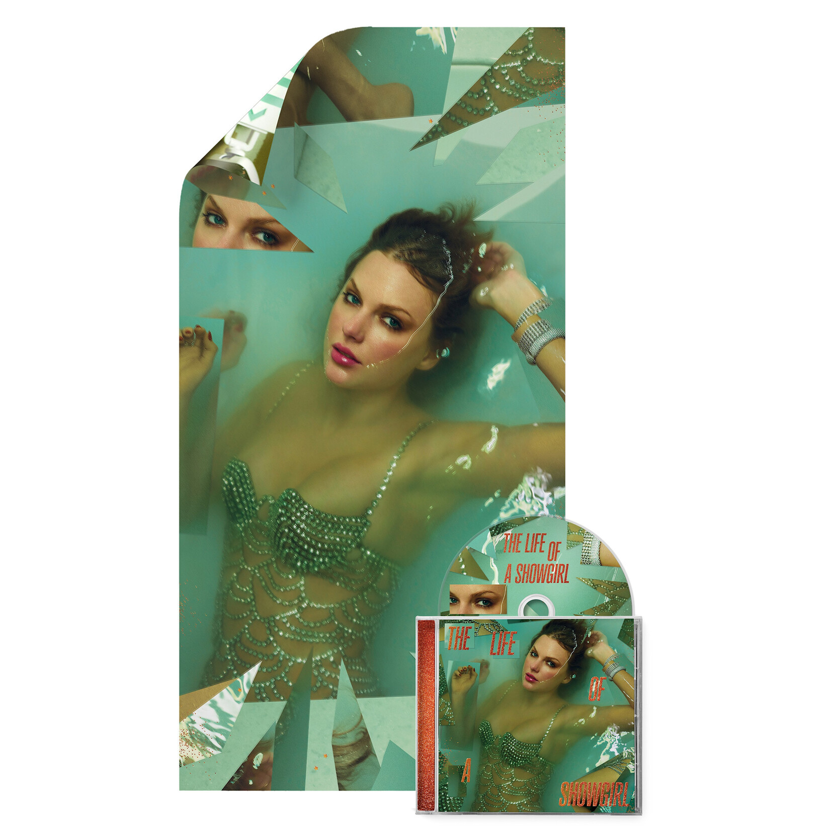 Taylor Swift - The Life of a Showgirl (CD) [Sweat + Vanilla Perfume CD w/Poster]