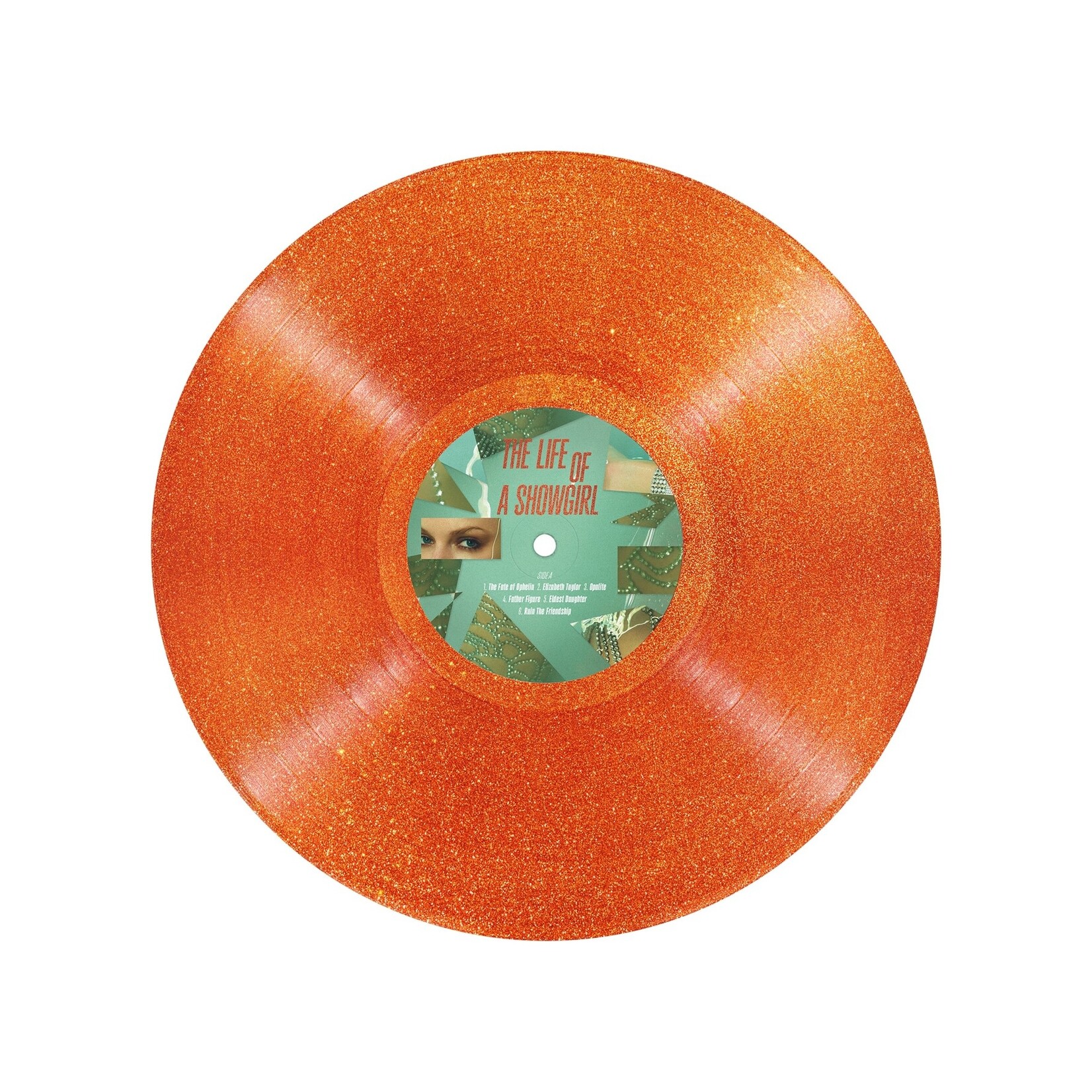 Taylor Swift - The Life of a Showgirl (LP) [Sweat + Vanilla Perfume Portofino Orange Glitter]