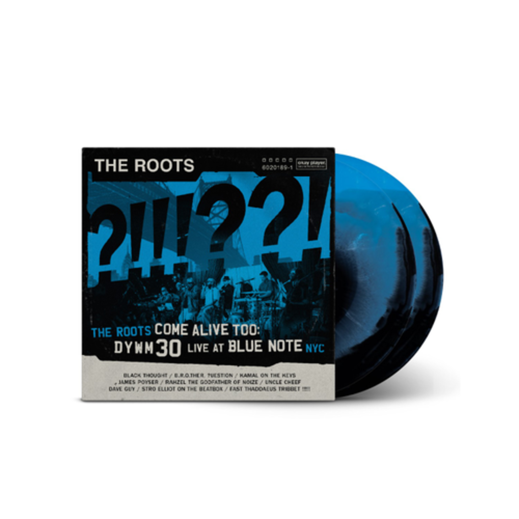 RSD Essential PRE-ORDER 11/28/25 | Roots - The Roots Come Alive Too: DYWM30 Live at Blue Note NYC! (2LP) [Blue/Black]