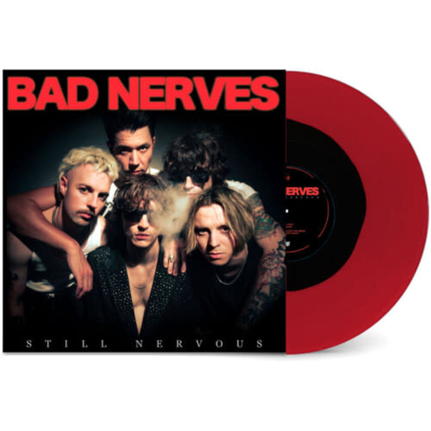 Bad Nerves - Still Nervous (LP) [Black-In-Red]