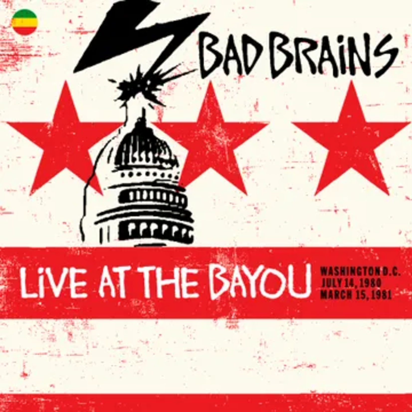 RSD Black Friday RSDBF25 | Bad Brains - Live at the Bayou: Washington DC July 14, 1980 / March 15, 1981 (2LP)