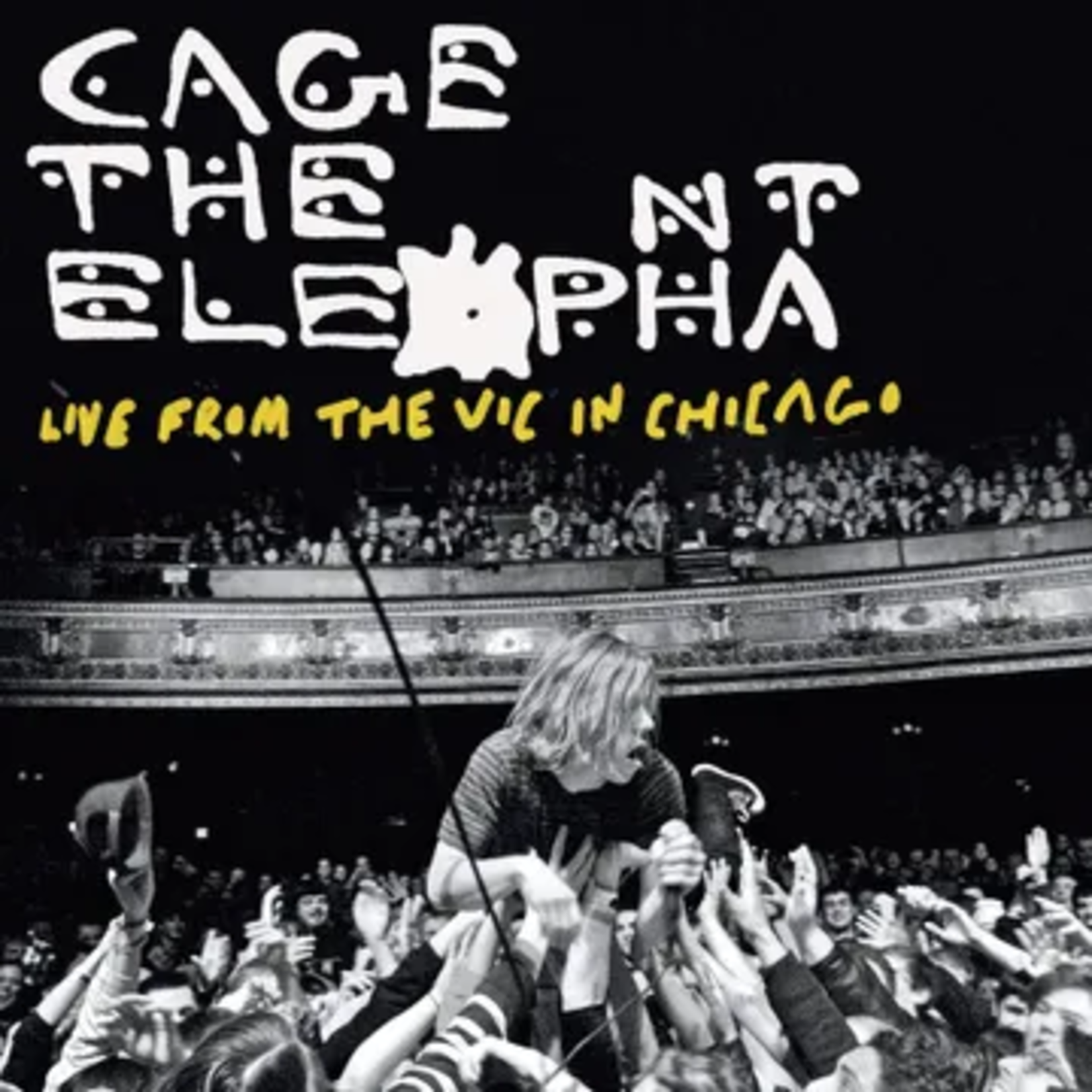 RSD Black Friday RSDBF25 | Cage The Elephant - Live From The Vic In Chicago (2LP) [Yellow/Black]