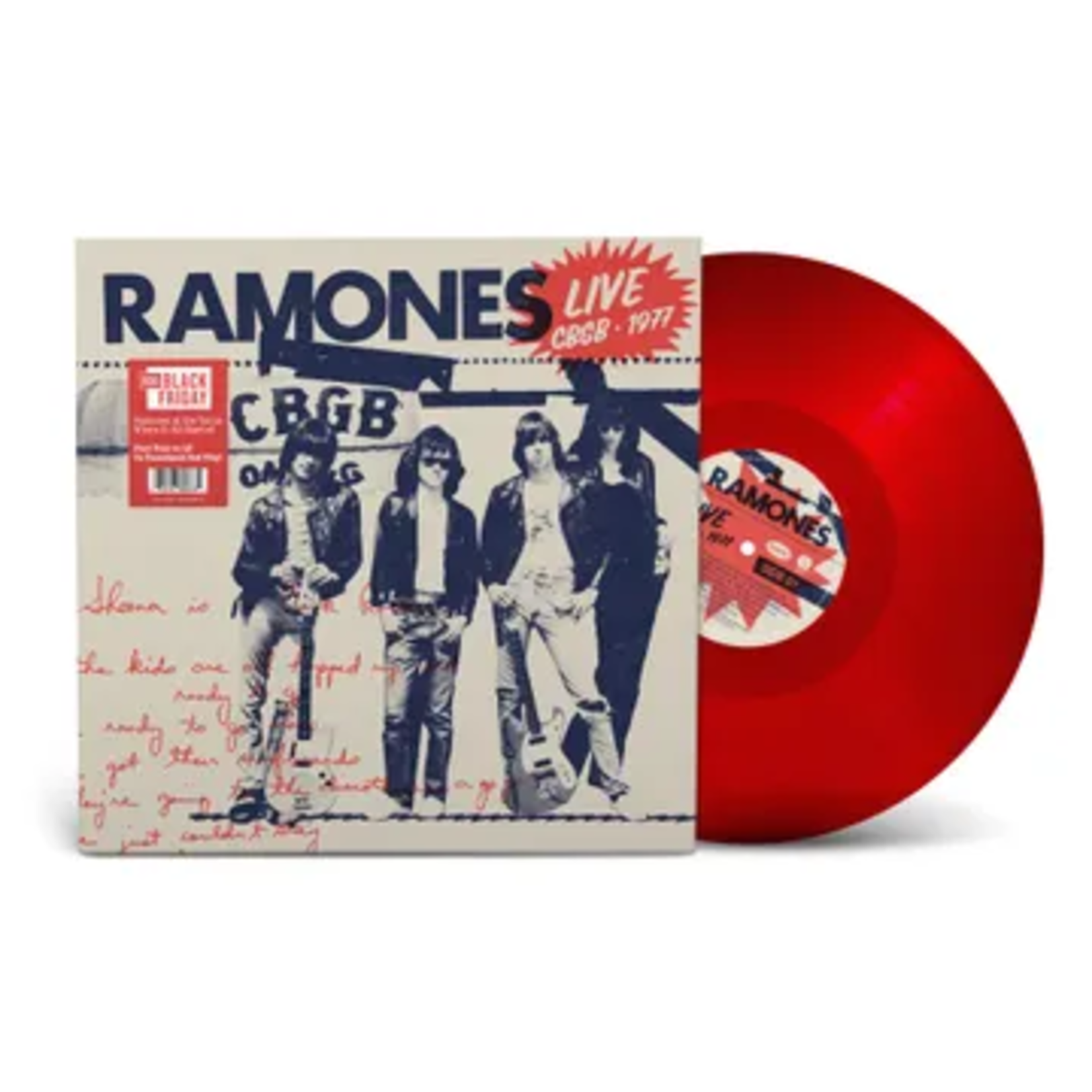 RSD Black Friday RSDBF25 | Ramones - Live at CBGB, 1977 (LP) [Red]
