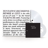RSDBF25 | Talking Heads - Tentative Decisions: 1974-1976 (LP+7