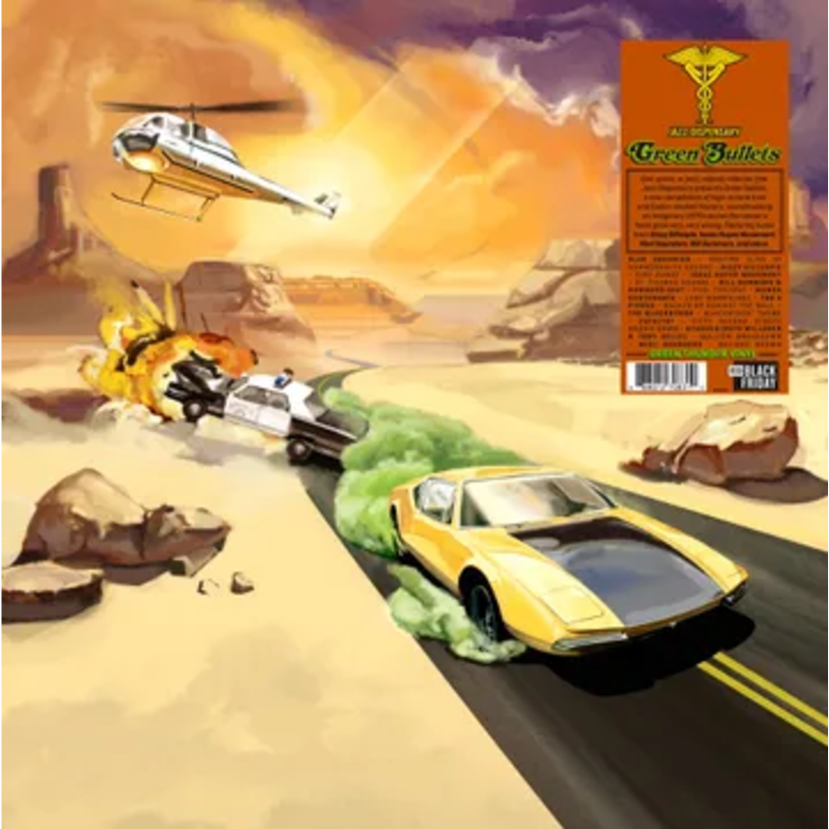 RSD Black Friday RSDBF25 | V/A - Jazz Dispensary: Green Bullets (LP) [Green Thunder]