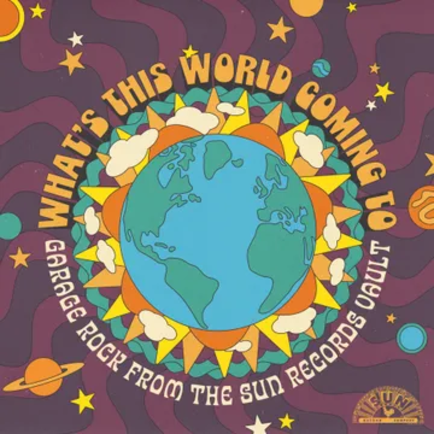 RSD Black Friday RSDBF25 | V/A - What's This World Coming To: Garage Rock From The Sun Records Vault (LP) [Zoetrope]