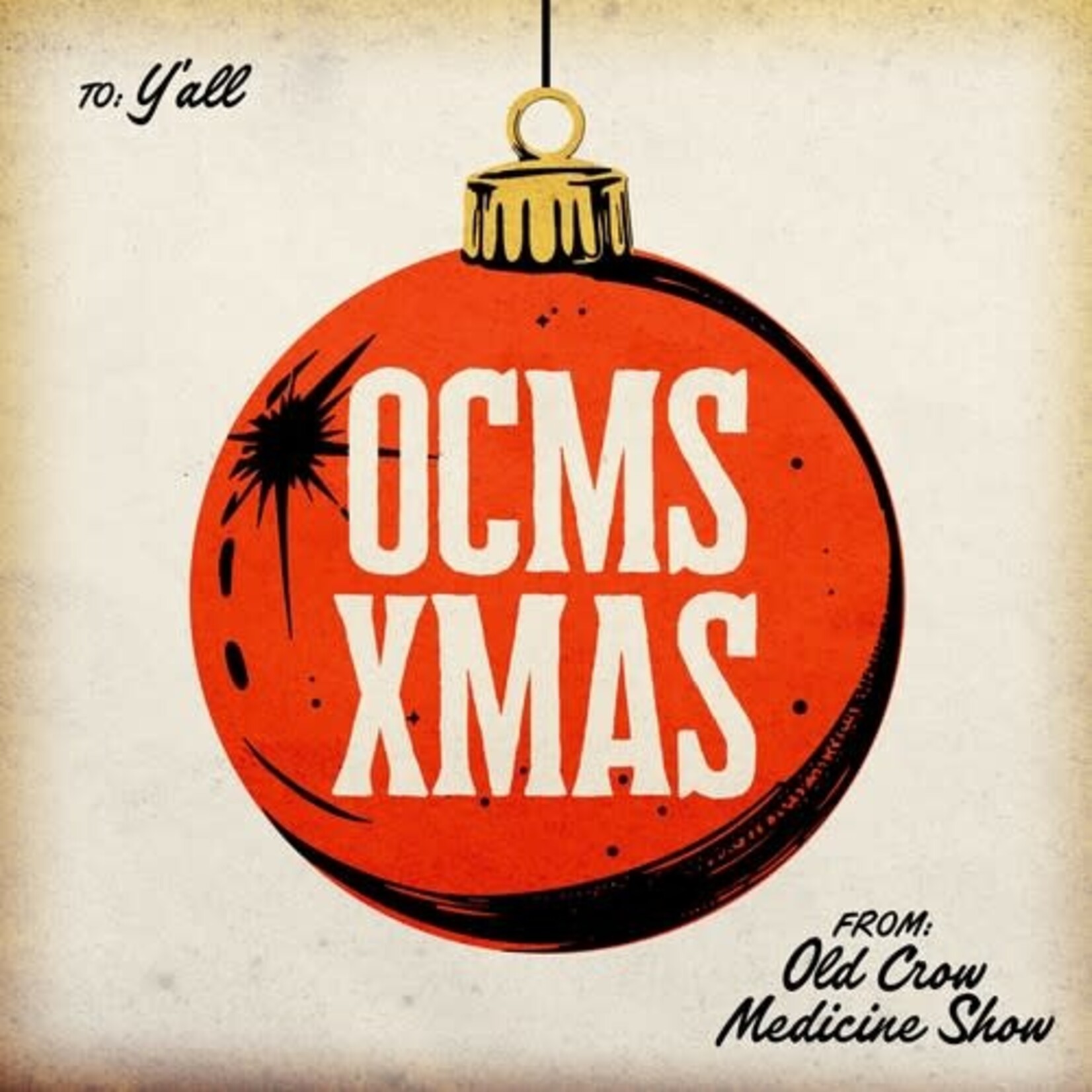 PRE-ORDER 11/21/25 | Old Crow Medicine Show - OCMS Xmas (LP) [IEX Green]