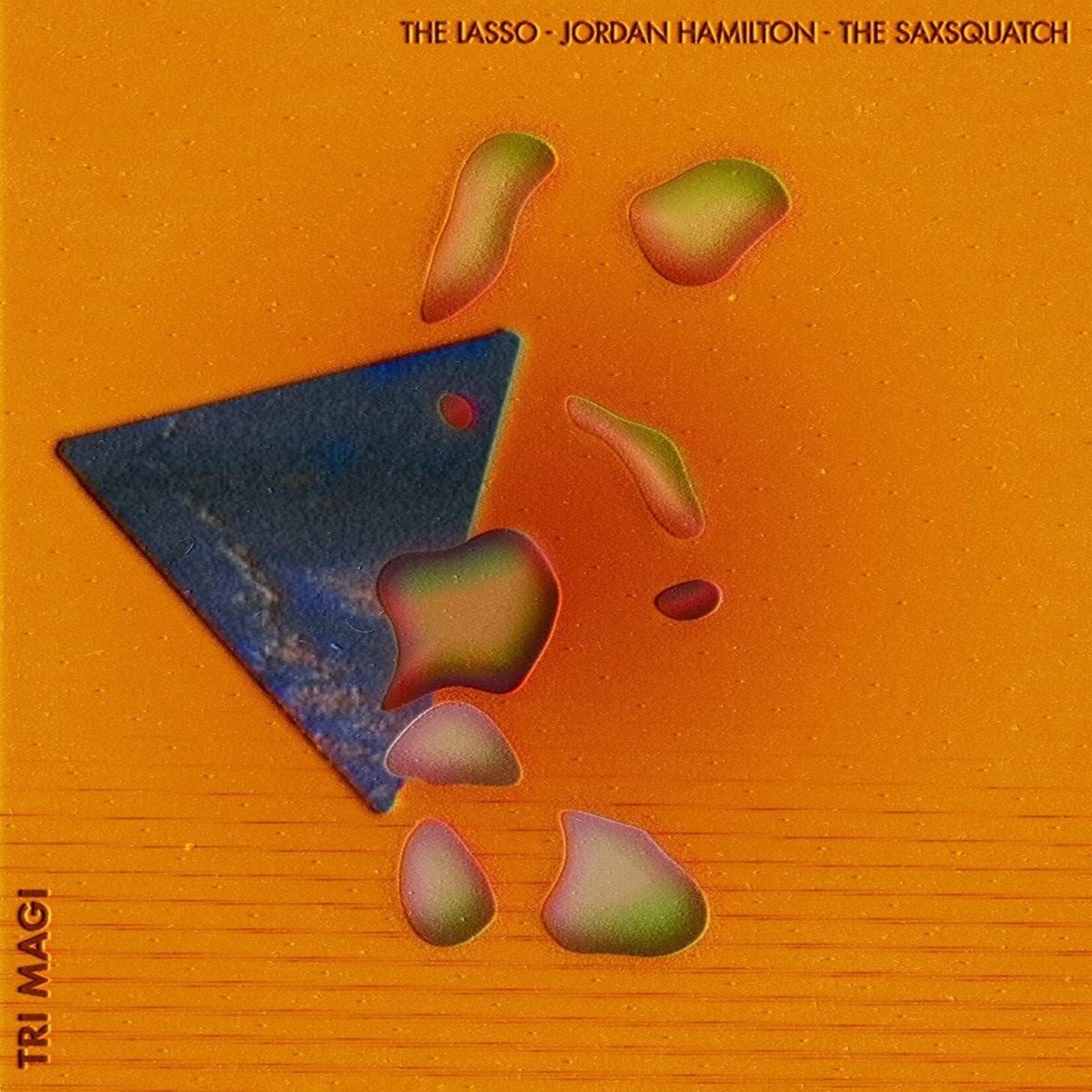 Mello Music Group Lasso / Jordan Hamilton / The Saxsquatch - Tri Magi (LP) [White/Orange]