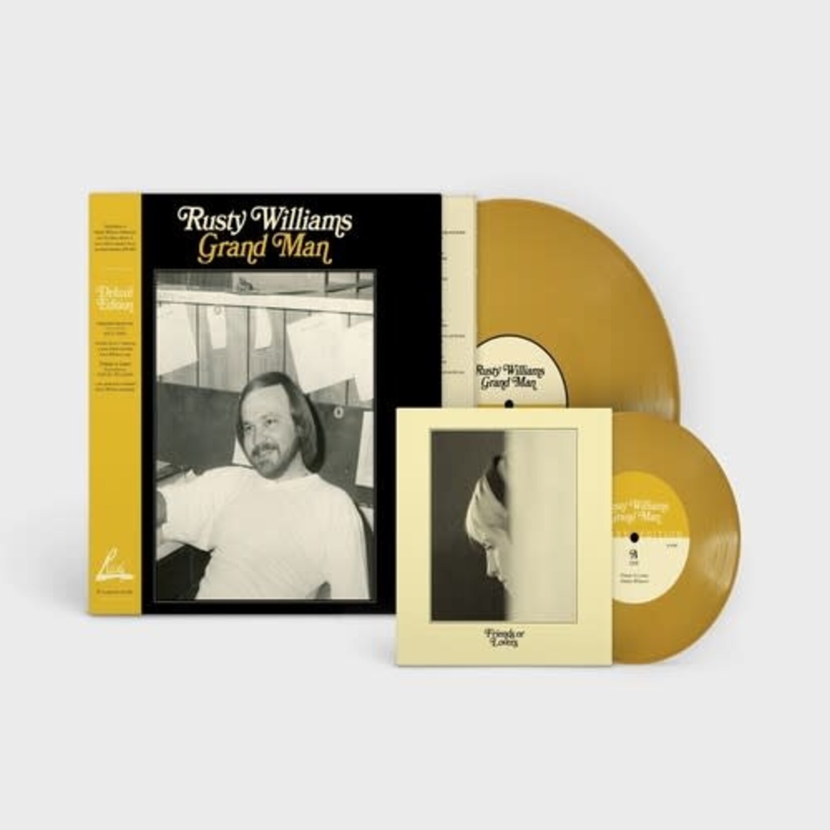 PRE-ORDER 11/14/25 | Rusty Williams - Grand Man (LP+7") [Gold]