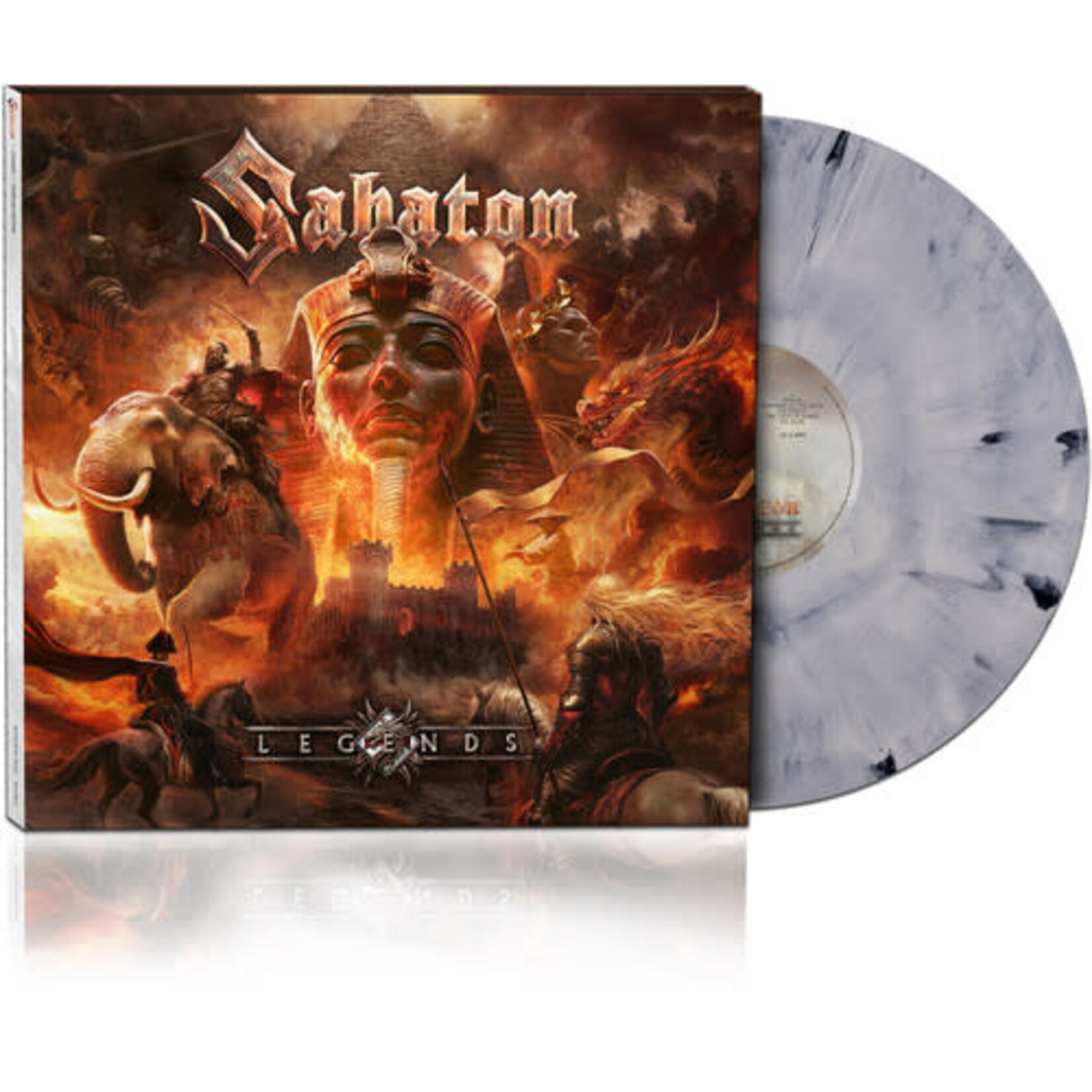Sabaton - Legends (LP) [IEX White Marble]