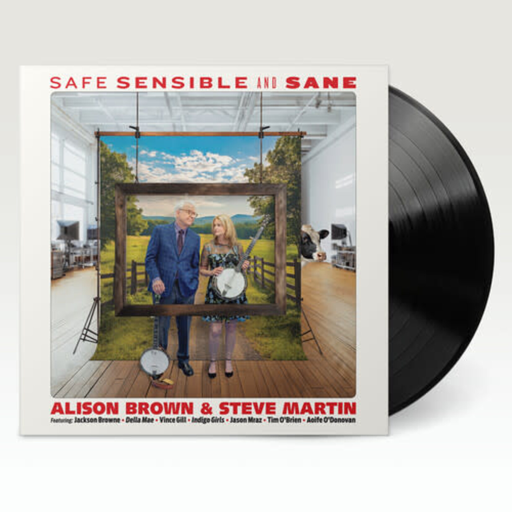 Compass Alison Brown & Steve Martin - Safe, Sensible and Sane (LP)