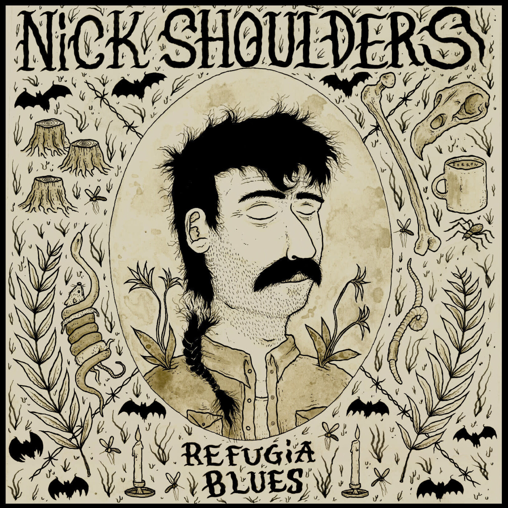 Nick Shoulders - Refugia Blues (LP) [Bronze]