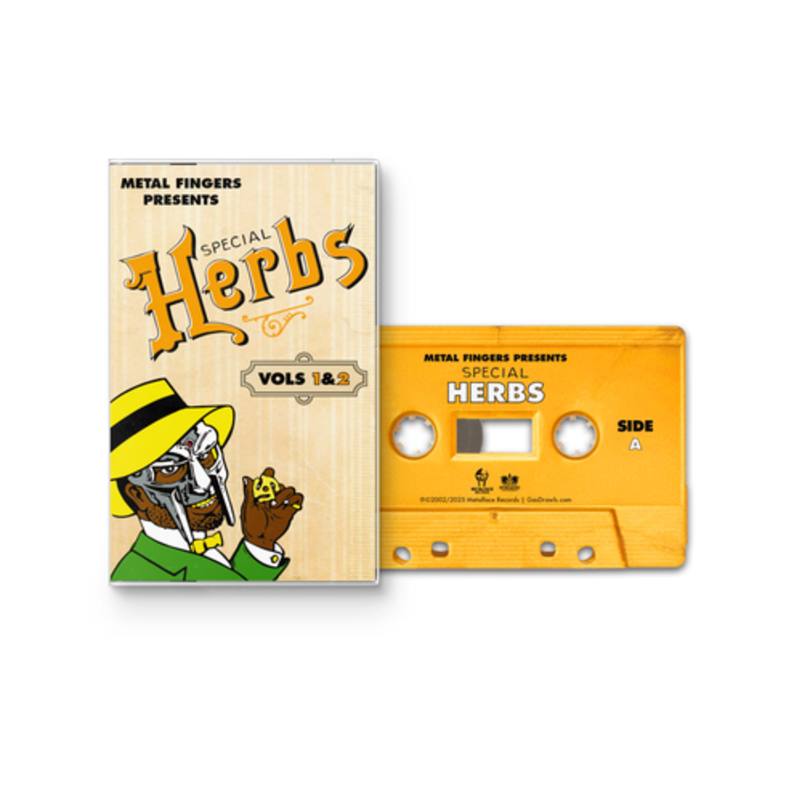 MF DOOM - Metal Fingers Presents: Special Herbs Vol 1 & 2 (Tape)