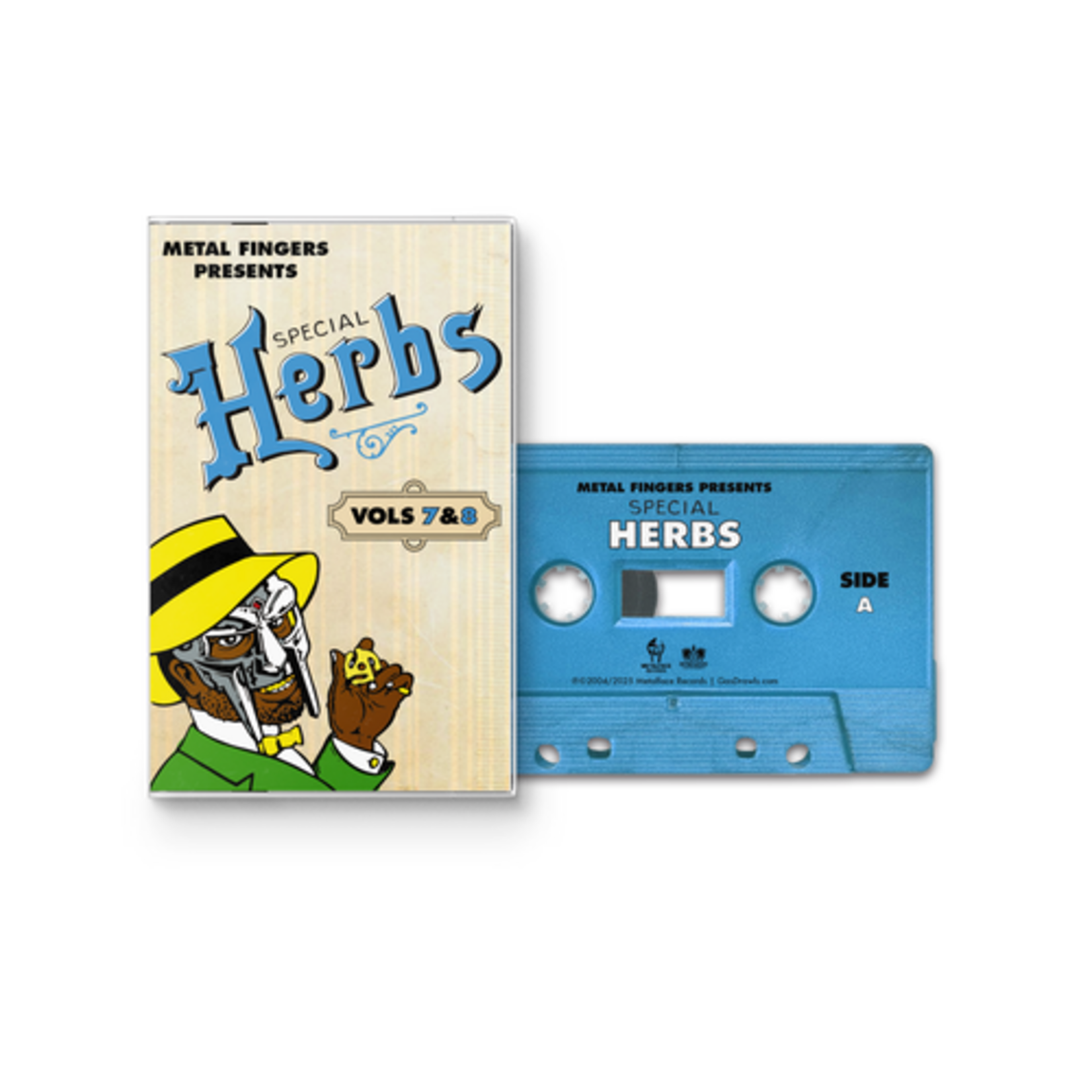 MF DOOM - Metal Fingers Presents: Special Herbs Vol 7 & 8 (Tape)