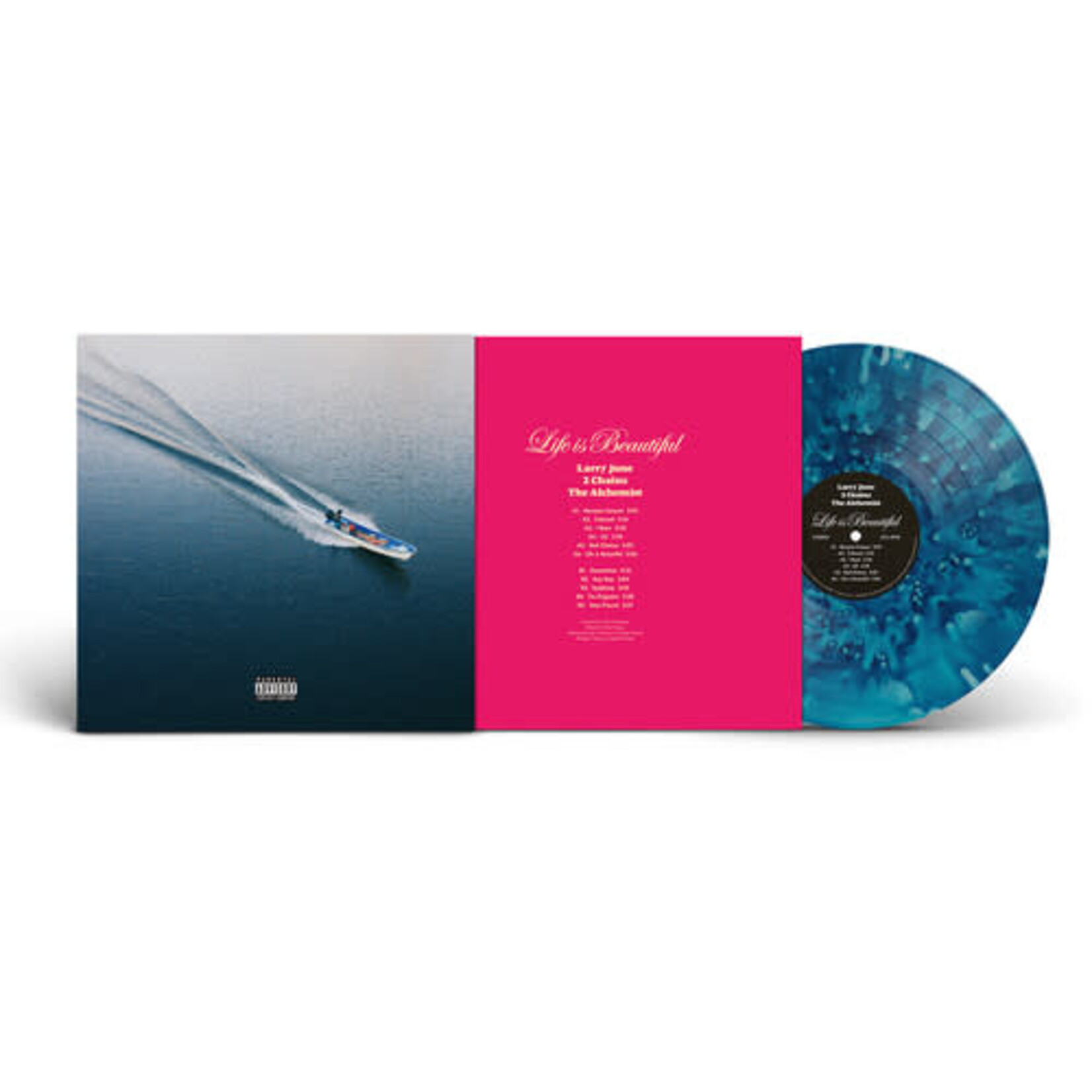 Larry June - Life Is Beautiful (LP) [IEX Blue]