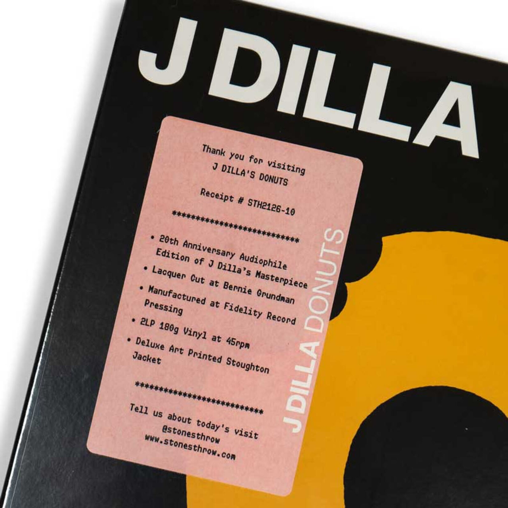 Stones Throw PRE-ORDER 01/30/26 | J Dilla - Donuts (2LP) [45RPM]