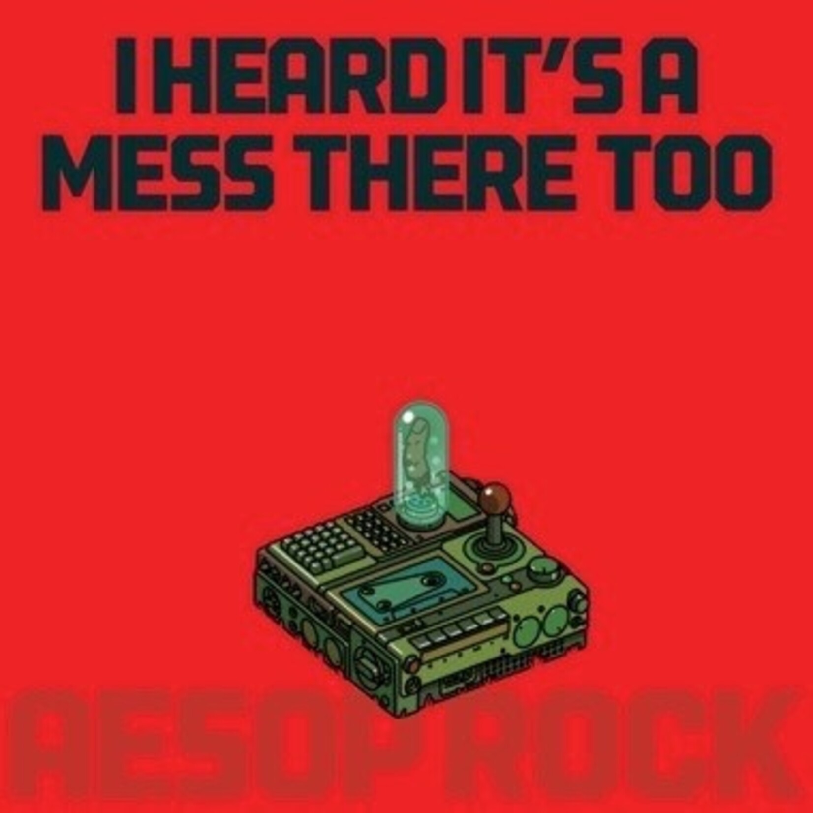Rhymesayers Entertainment PRE-ORDER 12/12/25 | Aesop Rock - I Heard It’s A Mess There Too (LP) [Apple Red]
