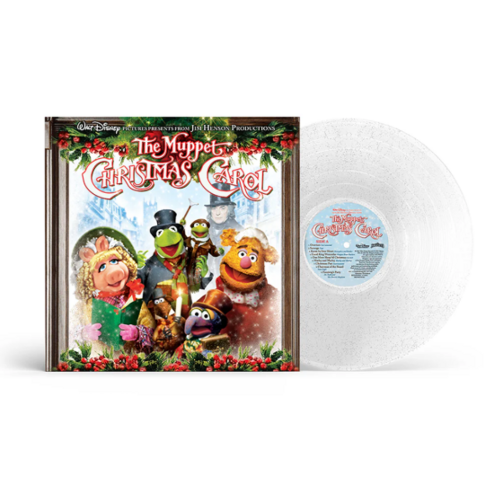 Walt Disney PRE-ORDER 12/19/25 | V/A - The Muppet Christmas Carol OST (LP) [Clear Glitter]