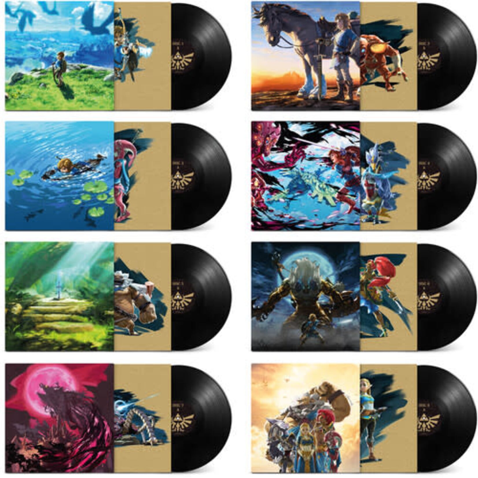 V/A - The Legend of Zelda: Breath of the Wild OST (8LP)