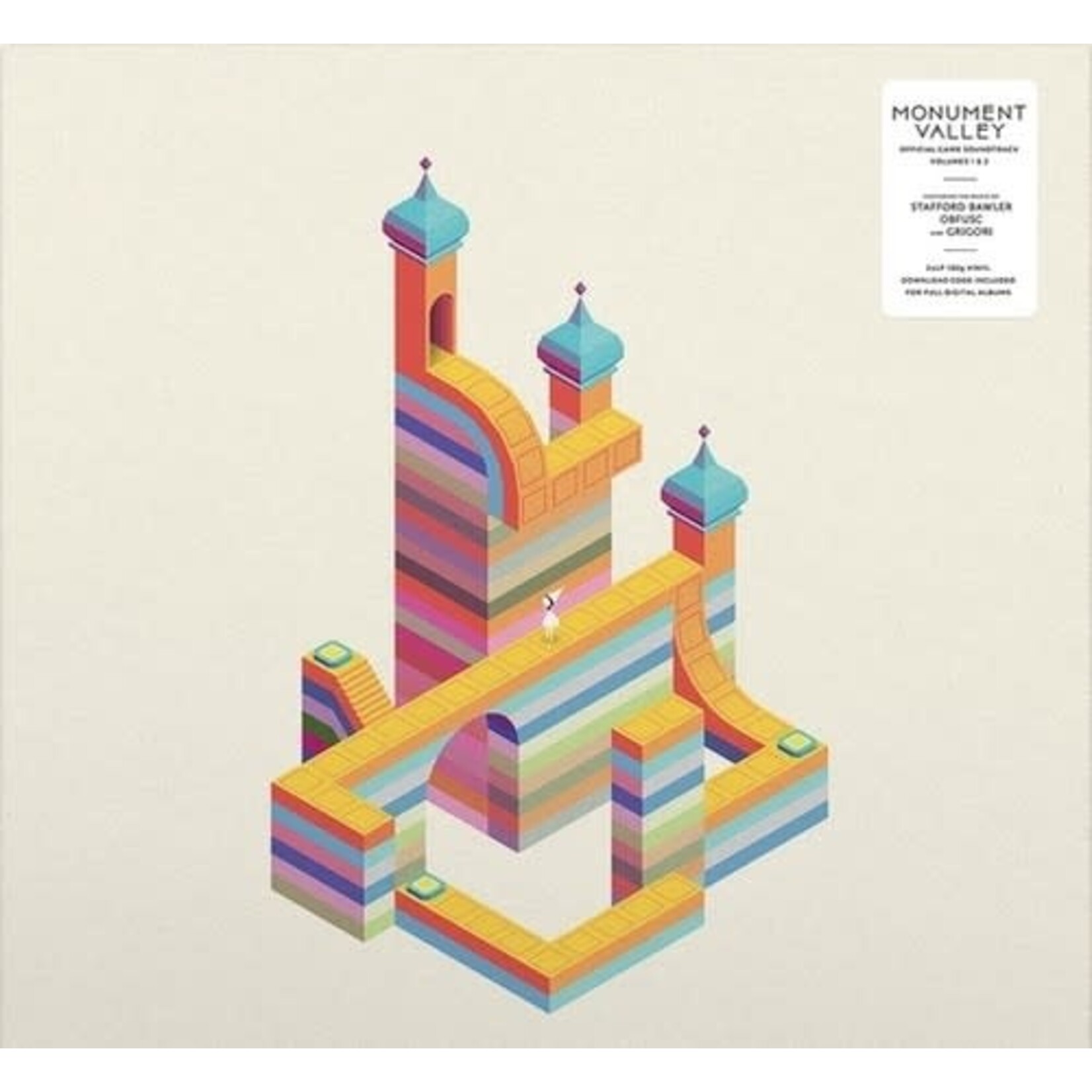 PRE-ORDER 12/05/25 | V/A - Monument Valley OST (2LP) [Blue/White]