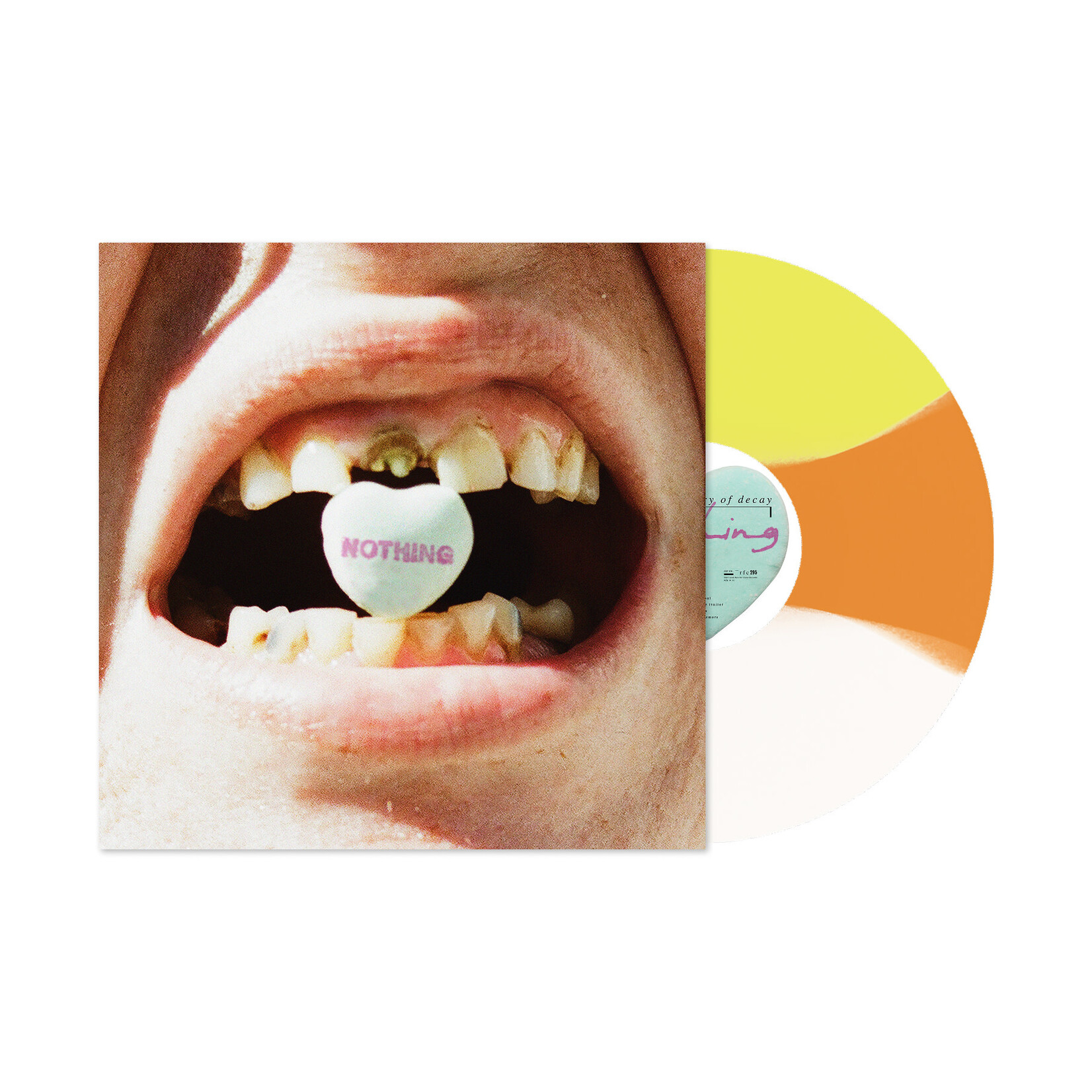Run For Cover PRE-ORDER 02/27/26 | Nothing - a short history of decay (LP) [Candy Corn]