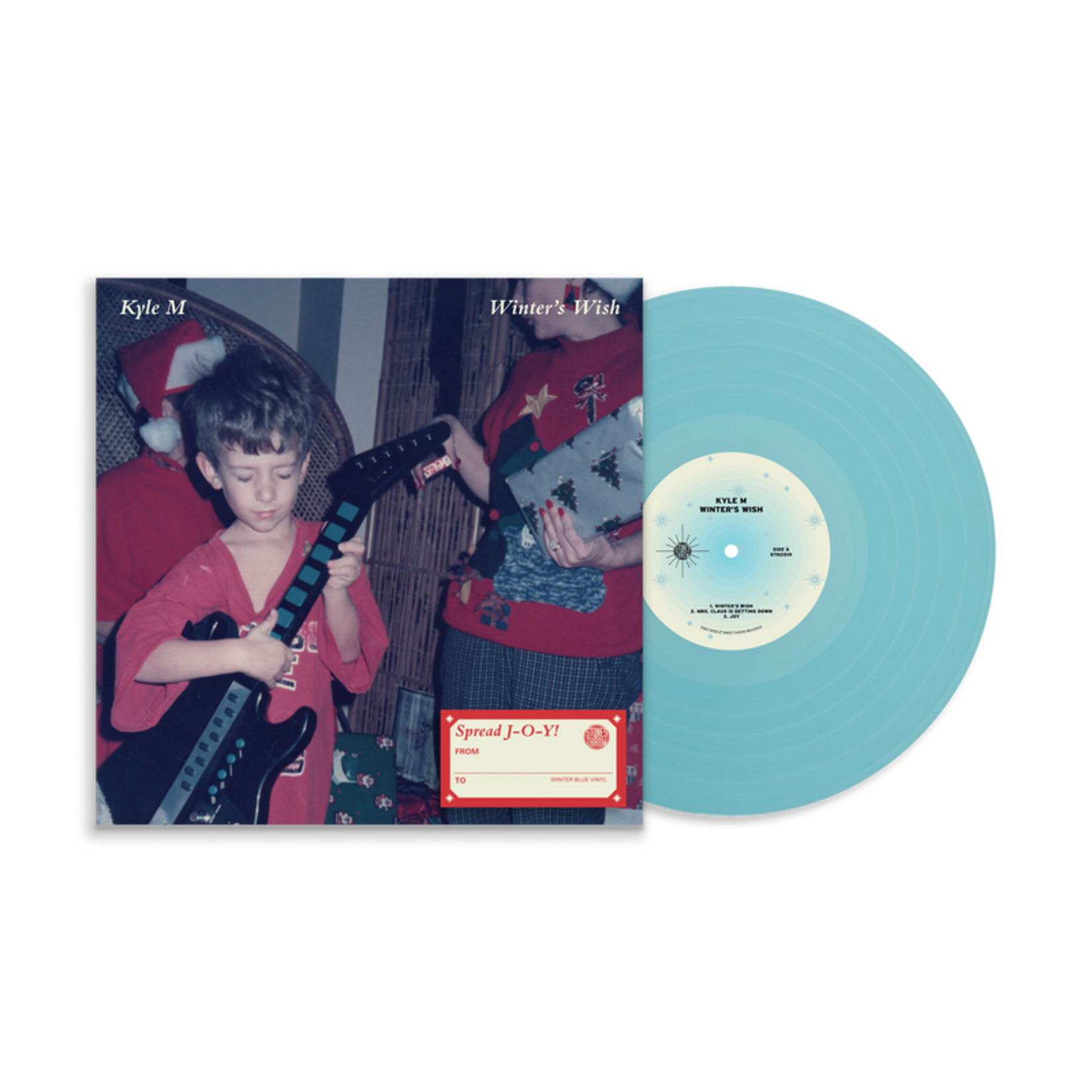 Stones Throw Kyle M - Winter's Wish (12") [Light Blue]