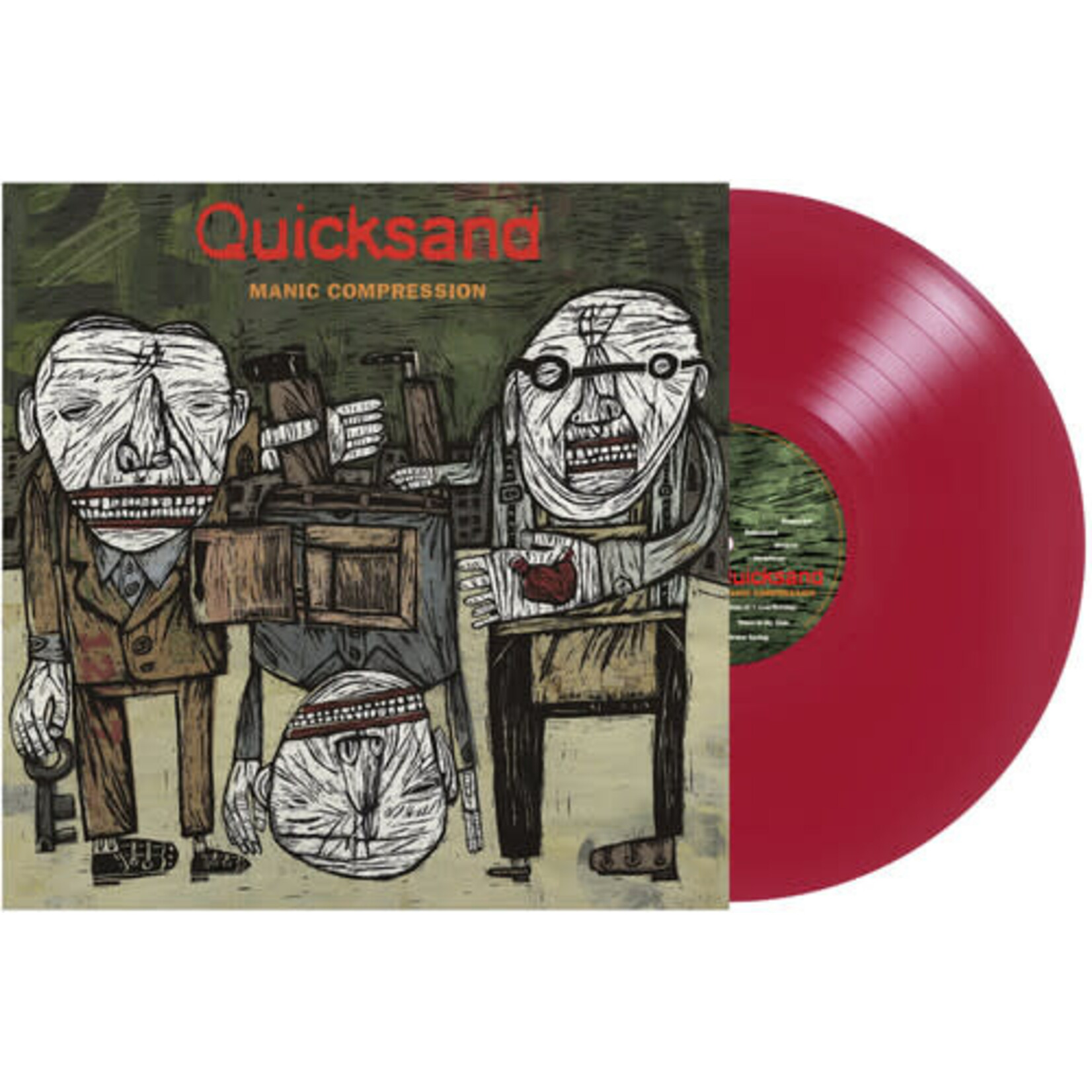 PRE-ORDER 02/13/26 | Quicksand - Manic Compression (LP) [Red]