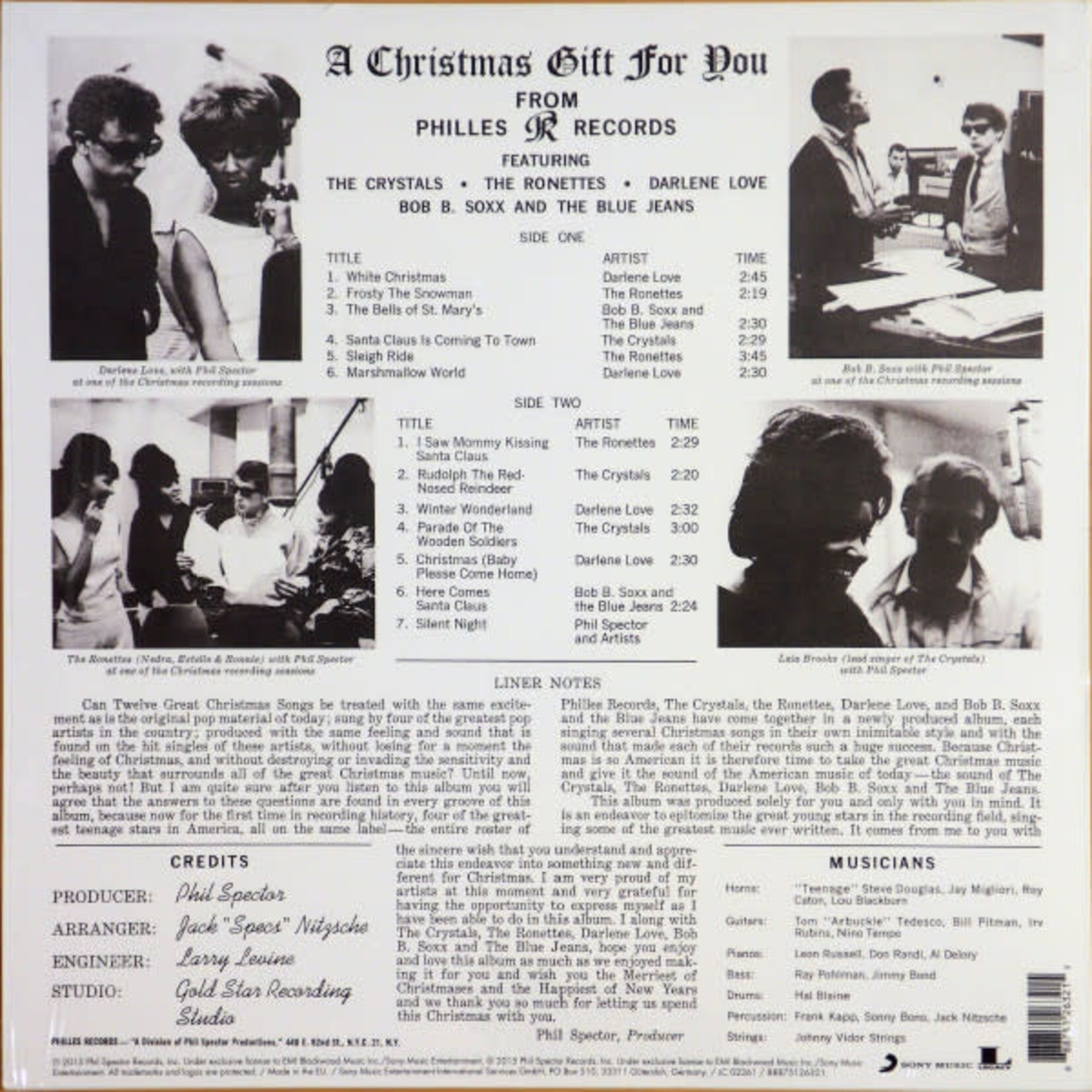 Sony V/A - A Christmas Gift For You from Phillies Records (LP)