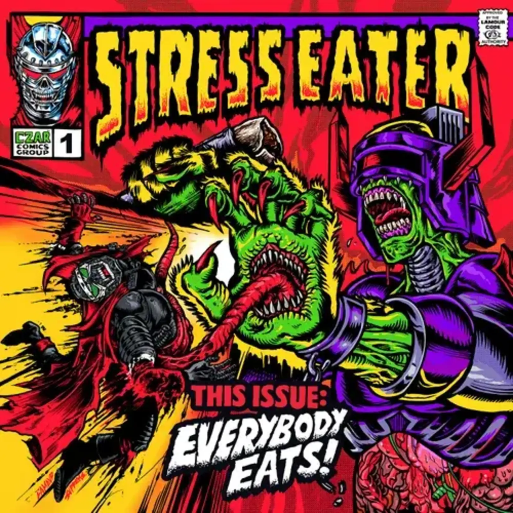 Stress Eater - Everybody Eats! (LP) [IEX Purple]