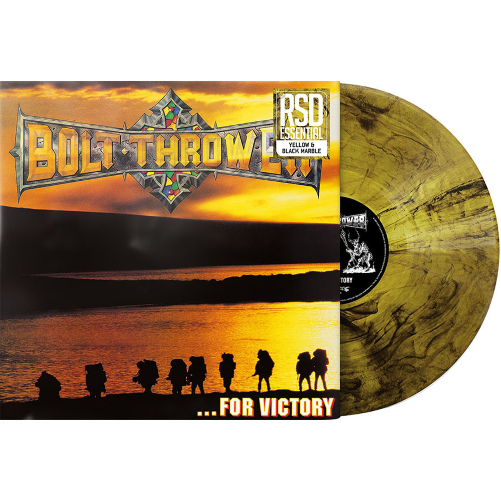 Earache PRE-ORDER 04/17/26 | Bolt Thrower - ...For Victory (LP) [Yellow & Black Marble]