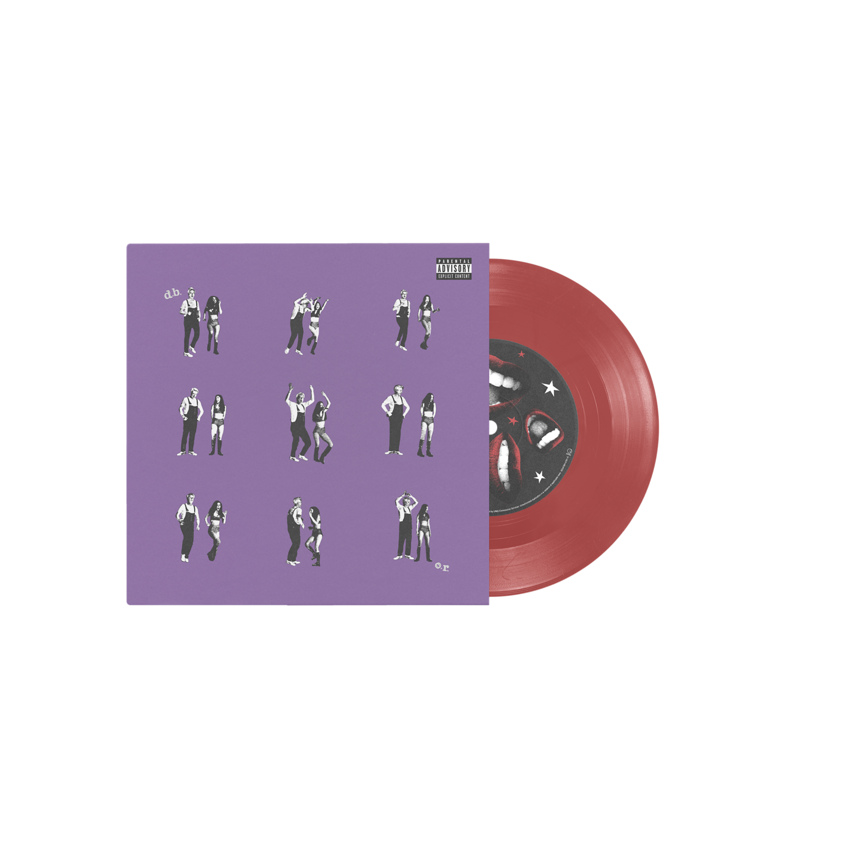 Geffen Olivia Rodrigo / David Byrne - drivers license / burning down the house (7") [Red]