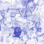 PRE-ORDER 02/27/26 | Ninajirachi - I Love My Computer (LP) [Blue/White]