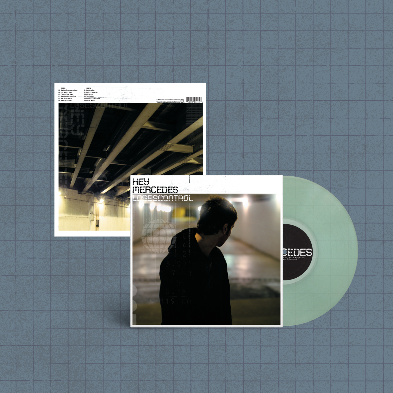 Polyvinyl Hey Mercedes - Loses Control (LP) [Clear]