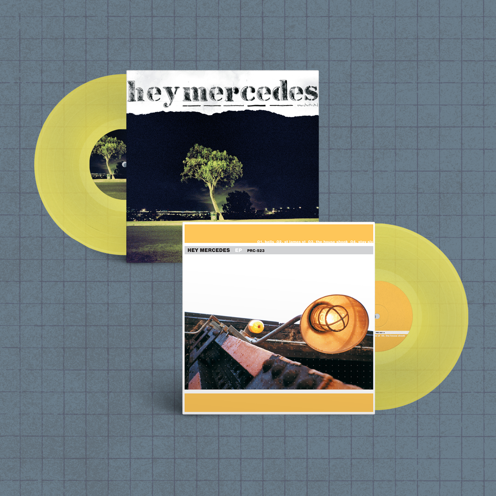 Polyvinyl PRE-ORDER 03/27/26 | Hey Mercedes - Hey Mercedes / Unorchestrated (LP) [Yellow]