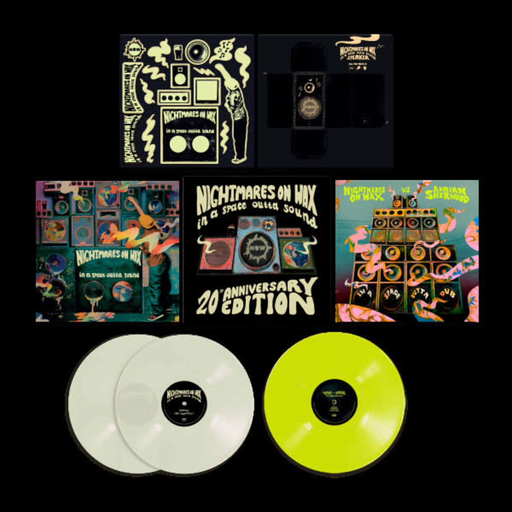 Warp Nightmares On Wax - In A Space Outta Sound (3LP) [20th]