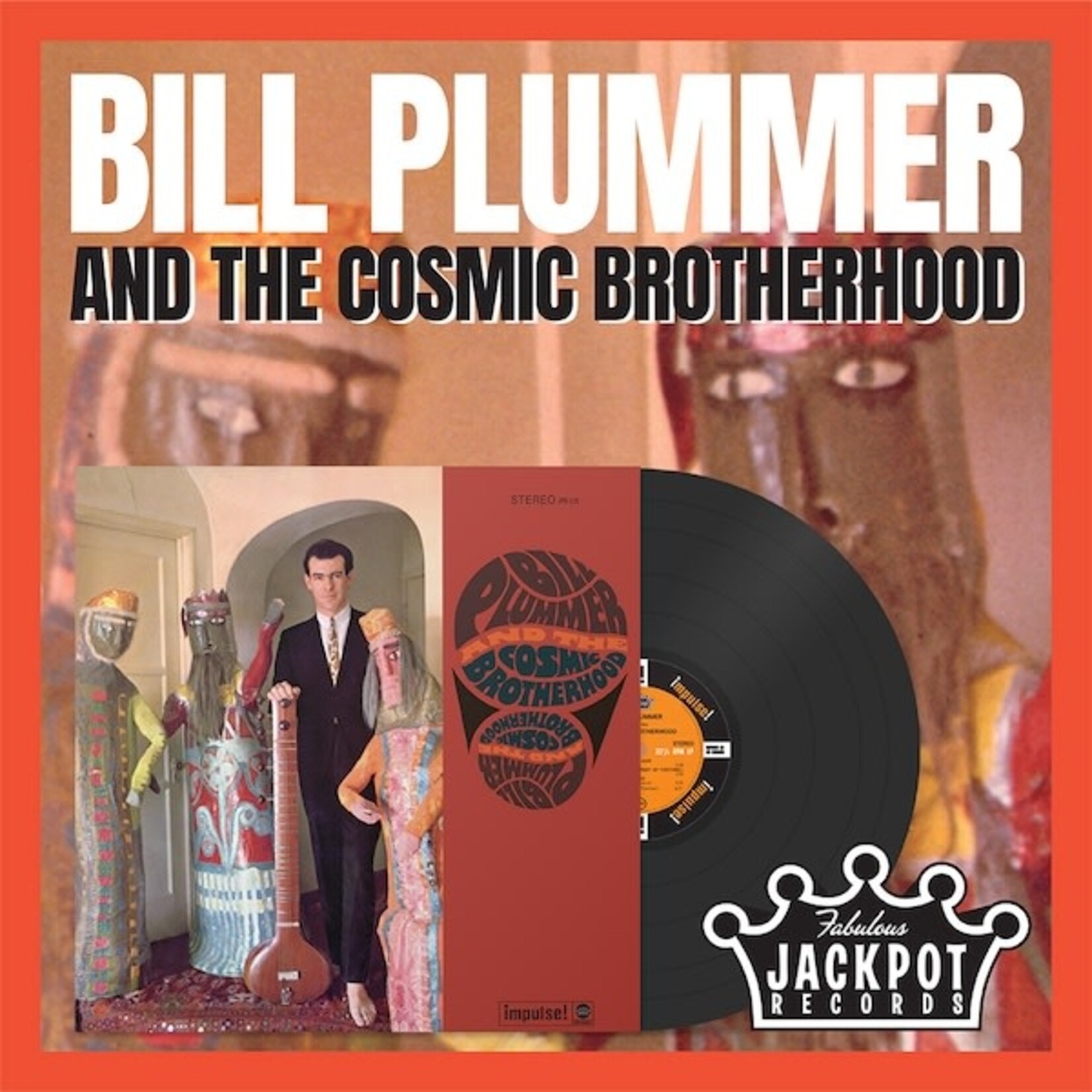 Jackpot Bill Plummer And The Cosmic Brotherhood - Bill Plummer And The Cosmic Brotherhood (LP)