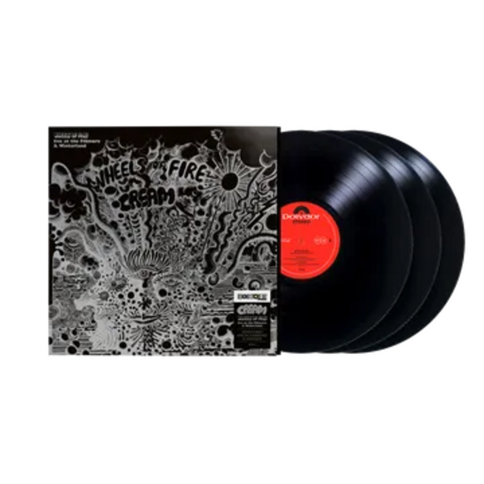 Record Store Day 2026 RSD2026 | Cream - Wheels Of Fire: Live At The Fillmore & Winterland Ballroom (3LP) [IEX]