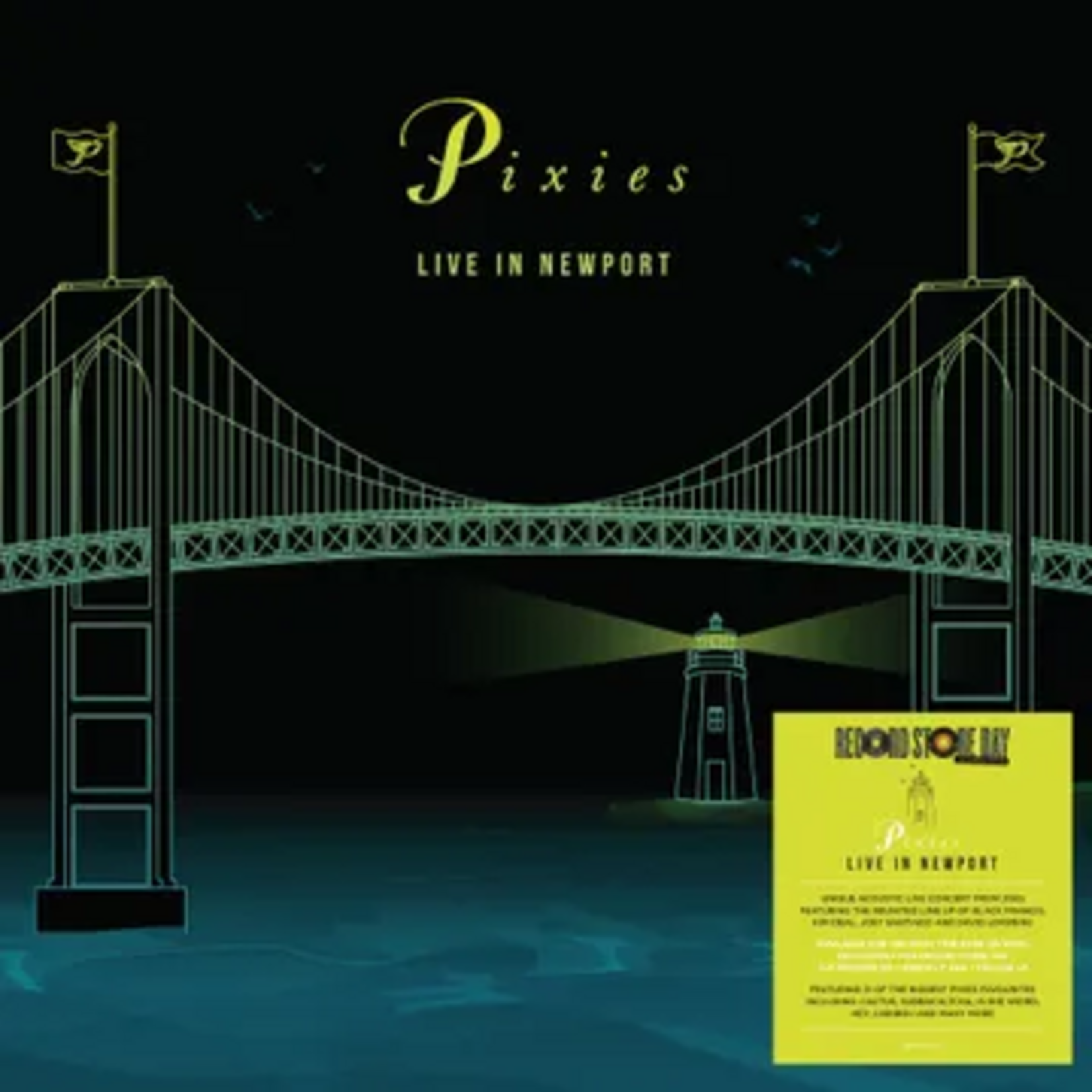 Record Store Day 2026 Pixies - Live In Newport (2LP) [Green/Yellow]