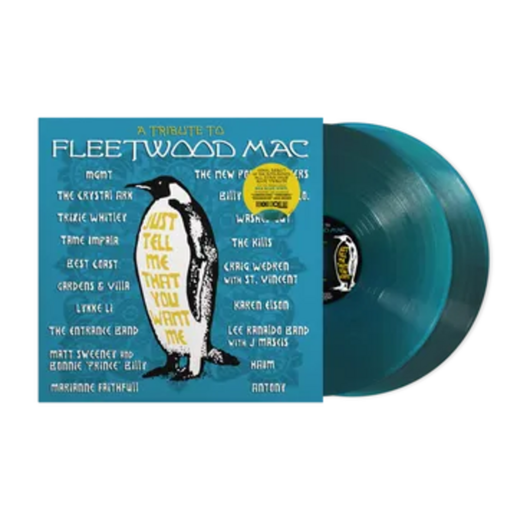 Record Store Day 2026 RSD2026 | V/A - Just Tell Me That You Want Me: A Tribute To Fleetwood Mac (2LP) [Sea Blue]