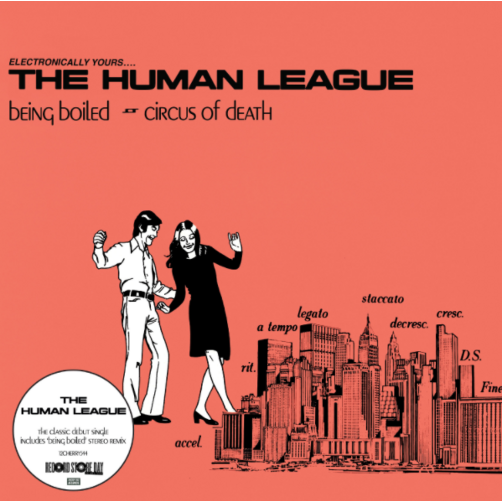 Record Store Day 2026 RSDUK2026 | Human League - Being Boiled (LP) [Orange]