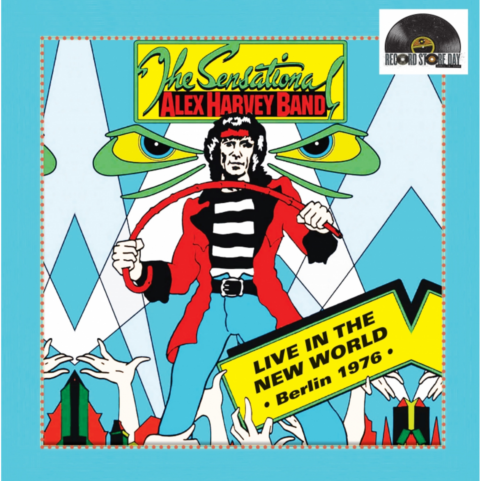Record Store Day 2026 RSDUK2026 | Sensational Alex Harvey Band - Live In The New World: Berlin 76 (LP) [Turquoise]