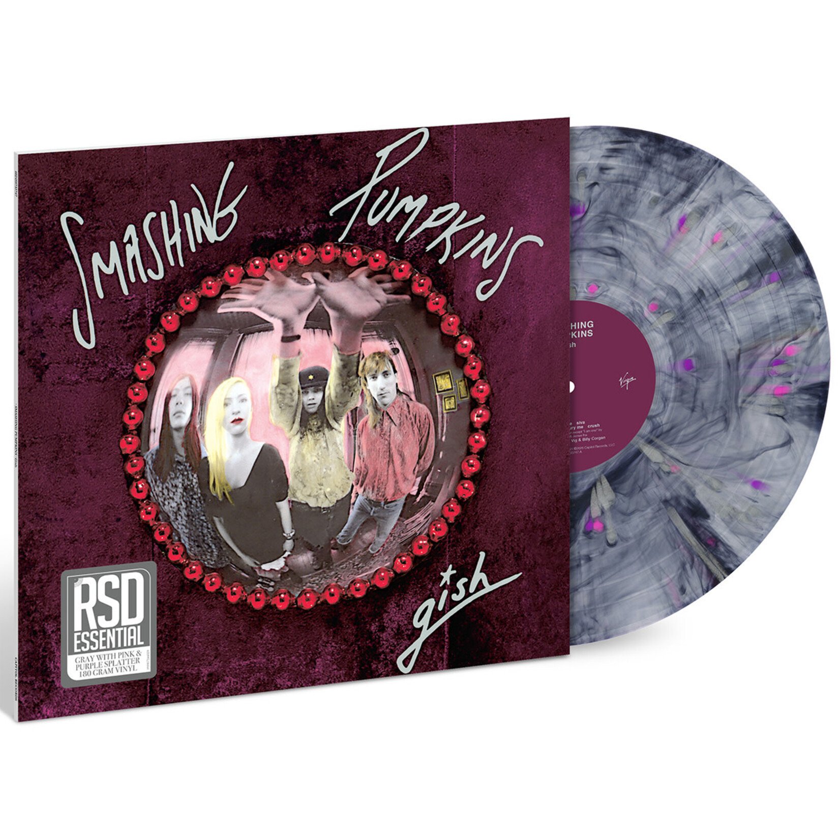 RSD Essential PRE-ORDER 05/29/26 | Smashing Pumpkins - Gish (LP) [Gray/Pink+Purple Splatter]