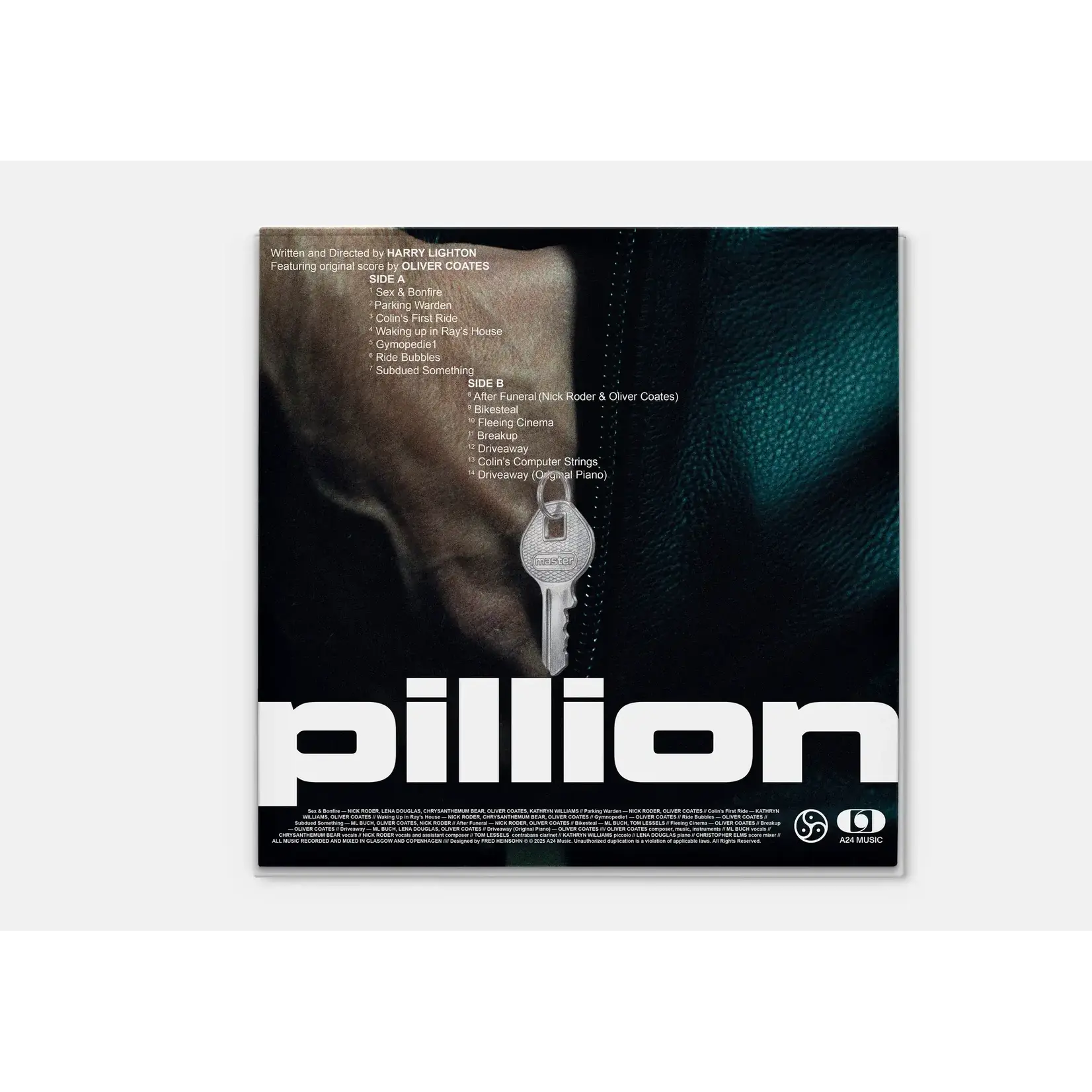 PRE-ORDER 05/29/26 | Oliver Coates - Pillion OST (LP) [Teal]