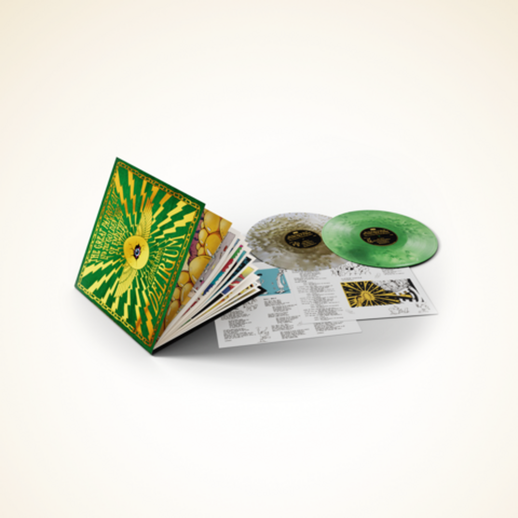 ATO PRE-ORDER 05/01/26 | Claypool Lennon Delirium - The Great Parrot-Ox and The Golden Egg of Empathy (2LP) [IEX Cloudy Green / Gold]